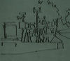 Skizze « Composition-Bakou », 2003.