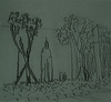 Skizze « Vivre à Linyi », 2007.
