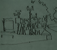 Skizze « Composition-Bakou », 2003.