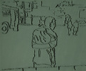 Skizze « Derrière-Nagpur », 2006.