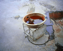 Cheval et bassine — Bengbu — 2007