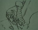 Skizze « One minute-Delhi », 2006.