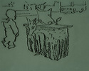Skizze «Coupé-Kumming », 2005.