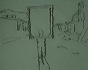 Skizze « Ecran-Ahmedabad », 2006.