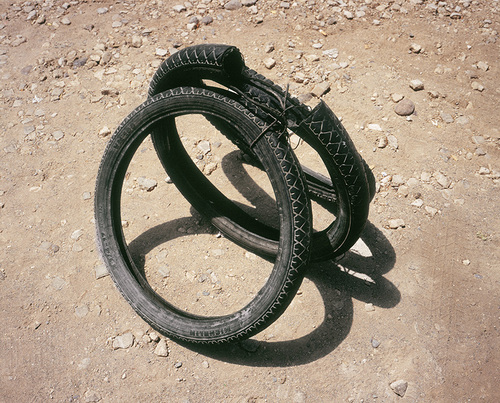 Pneus (2) - Marrakech, 2004